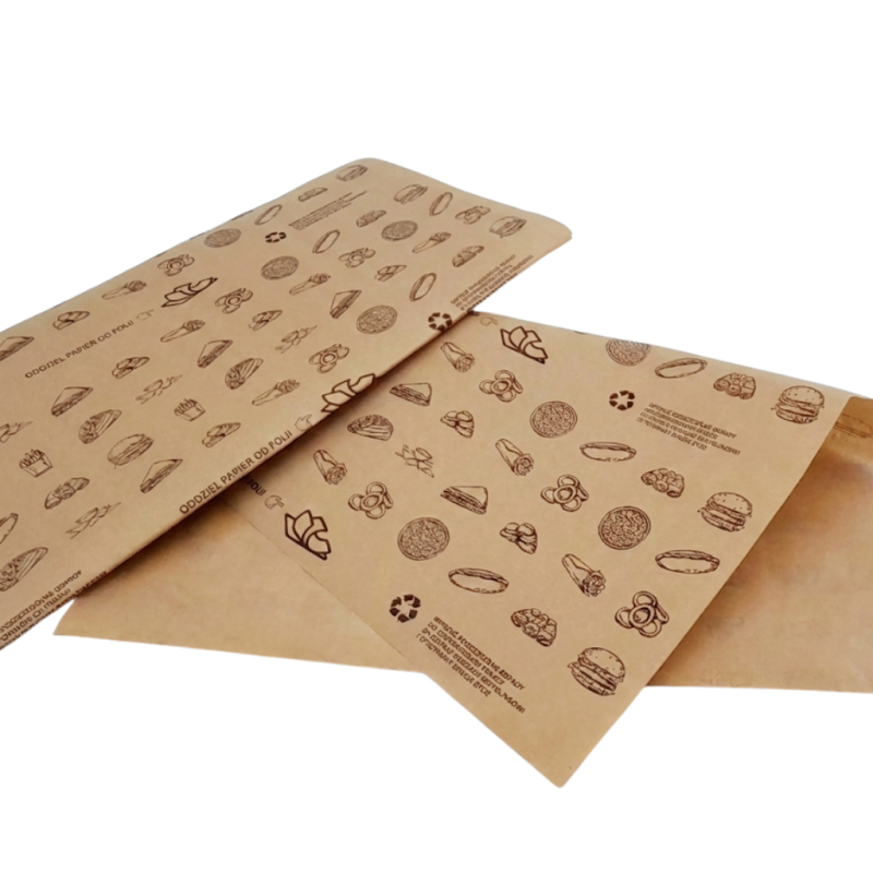 Papier kraft PE 35x40cm 10kg ODRA PAK do żywności
