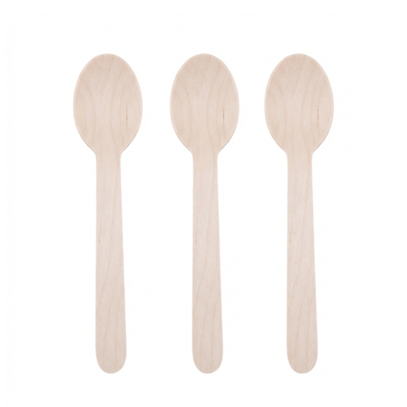 Łyżka drewniana 16cm 100szt Enjoy Be Eco ODRA PAK