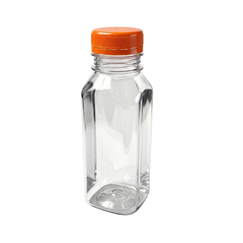 Butelka kwadratowa 500ml z nakrętką ODRA PAK