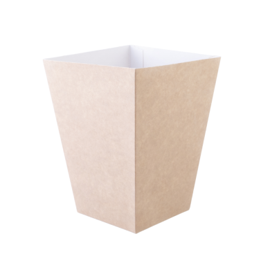Kubełek popcorn 3L Enjoy&BeEco brązowy