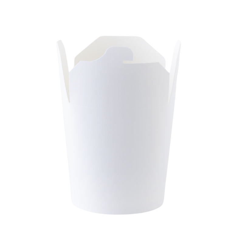 Kubełek papierowy biały 450ml 50 szt. do żywności