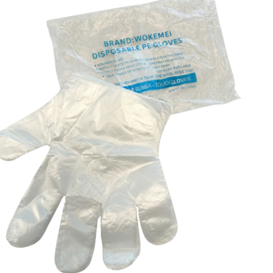 Rękawiczki HDPE jednorazowe 100 szt ODRA PAK