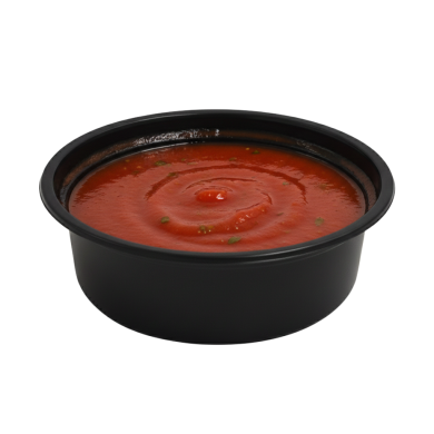 Pojemnik na sos czarny 50 ml 100 szt. Gullin