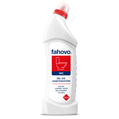 Fahovo WC Żel do Sanitariatów 750ml pH~1