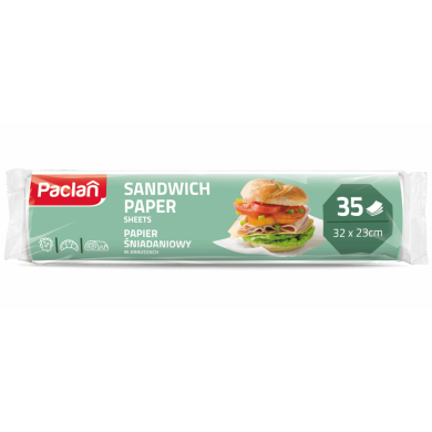 Papier śniadaniowy Paclan 35 ark. tłuszczoodporny