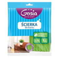 Ścierka mikrofibra do kurzu Gosia 38x32cm żółta