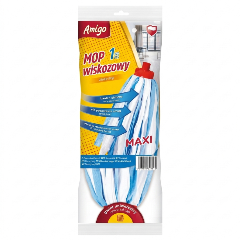 Mop wiskozowy AMIGO 8146 Politan 70% wiskozy 1szt