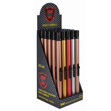 Zapalarka gazowa KOST CANDLE 21cm aluminiowa