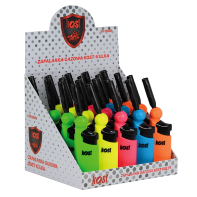 Zapalarka gazowa KOST Kulka 20szt | Do świec kuchenek