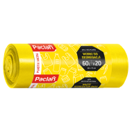 Worki żółte 60l 20szt Paclan do segregacji