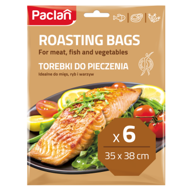 Torebki do pieczenia PACLAN 35x38cm 6szt