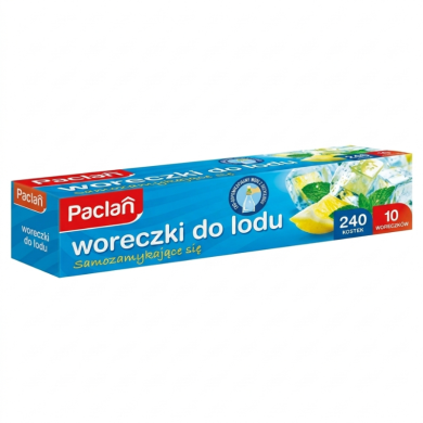 Woreczki do lodu PACLAN 451520 240szt BOX