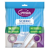 Ścierka mikrofibra do okien Gosia a'2 2szt