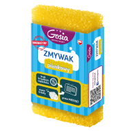 Zmywak piankowy GOSIA 8153 żółty 11x7cm