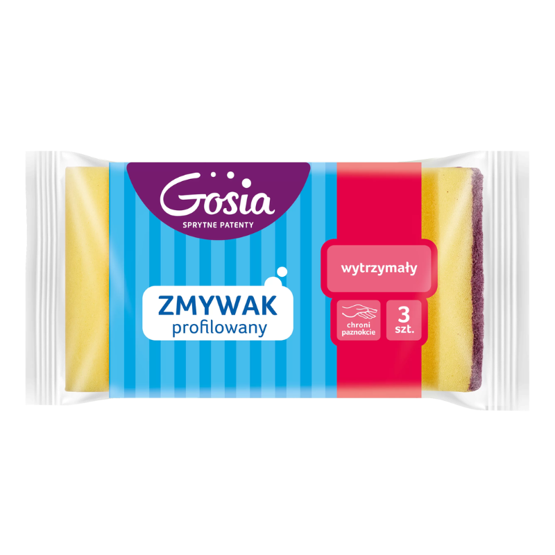 Zmywak profilowany Gosia 3 szt. Politan