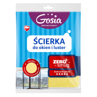 Ścierka PVA Gosia do okien luster zero smug 29x29cm