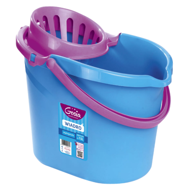 Wiadro z wyciskaczem Gosia 15L Evergreen 4974