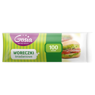 Woreczki śniadaniowe Gosia 17x24 rolka 100 szt Politan