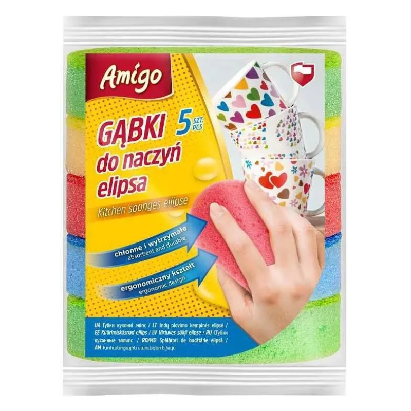 Zmywak owalny ELIPSA a'5 AMIGO Politan