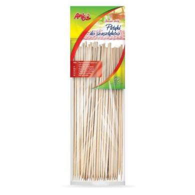 Patyki do szaszłyków AMIGO 20cm bambus 50 szt.