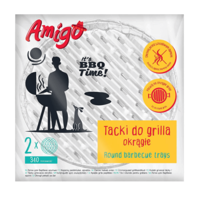 Tacka grillowa okrągła Amigo 6236 Politan