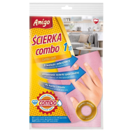 Ścierka combo mikrofibra PU AMIGO 29x29cm 1szt