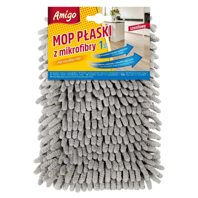 Mop płaski szenilowy zapas Amigo 8818 44x15cm
