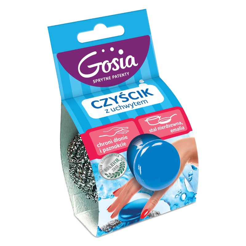 Czyścik spiralny Gosia 4181 z uchwytem Politan