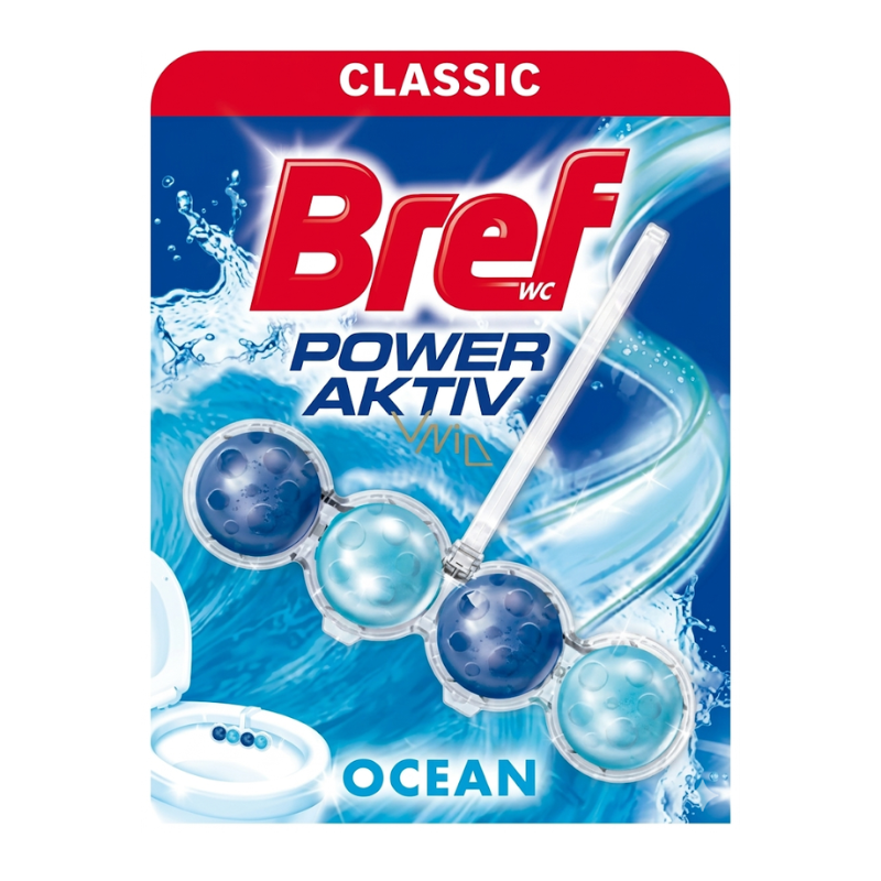 Kulki do WC Bref Power Aktiv 50g Ocean
