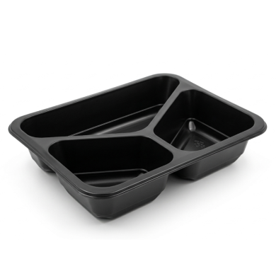 Pojemnik do zgrzewu MAP3C 3‑dzielny czarny 80 szt. Guillin