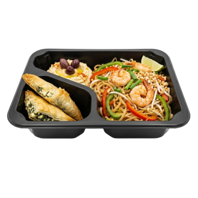 Pojemnik do zgrzewu MAP2C czarny 2‑dzielny Guillin