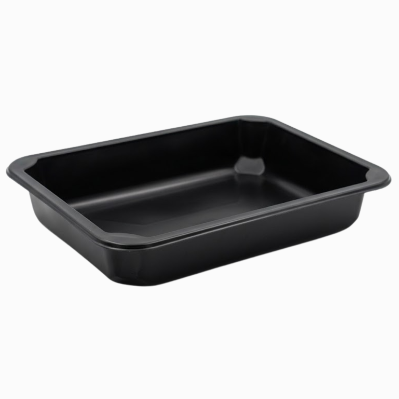 Pojemnik do zgrzewu Guillin 227x178x30 czarny 80 szt.