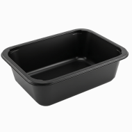 Pojemnik do zgrzewu W1/603D 1000 ml czarny Gullin