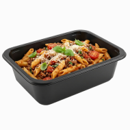 Pojemnik do zgrzewu W1/603D 1000 ml czarny Gullin