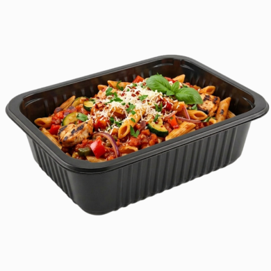 Pojemnik do zgrzewu 1000 ml czarny W1/603RD Guillin