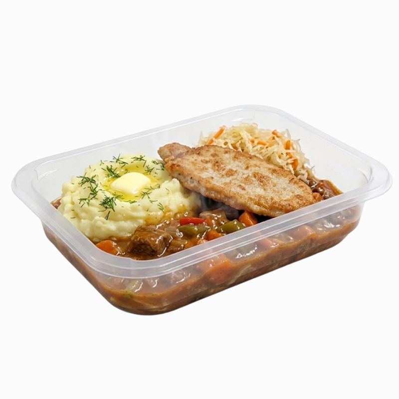 Pojemnik do zgrzewu 650ml transparentny Guillin