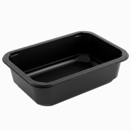 Pojemnik do zgrzewu W1/602D 850ml czarny Guillin