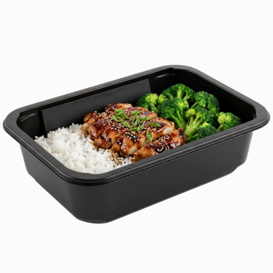 Pojemnik do zgrzewu W1/602D 850ml czarny Guillin