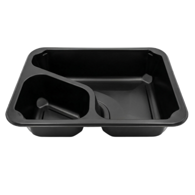 Pojemnik do zgrzewu czarny 800+200ml Gullin