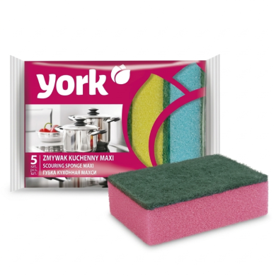 Zmywak kuchenny maxi 5 szt. YORK