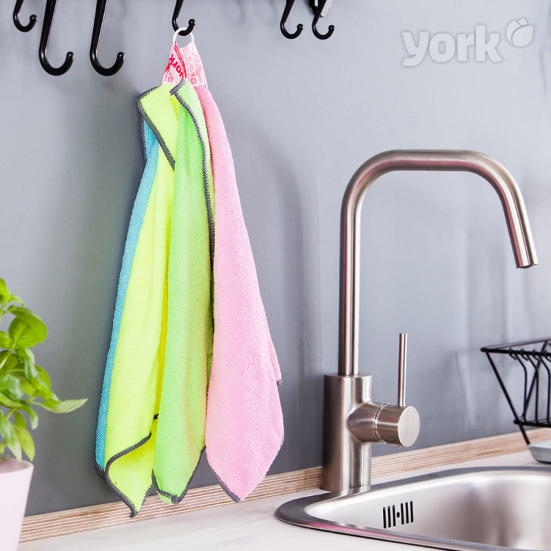 Ścierka mikrofibra YORK zawieszka 4 szt. | Packing1