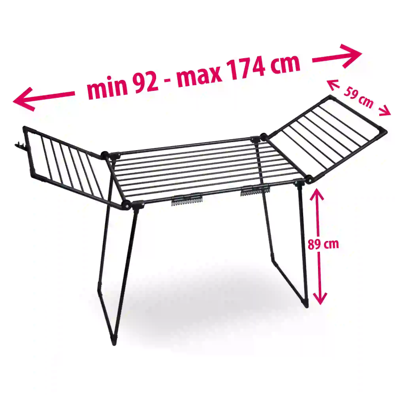 Suszarka YORK MAX 174cm czarna | Packing1