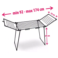 Suszarka YORK MAX 174cm czarna | Packing1