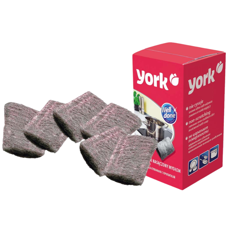 Czyścik YORK nasączony 6 szt. | Packing1