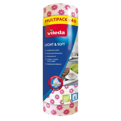 Ścierka Vileda Light&Soft rolka 40 szt.