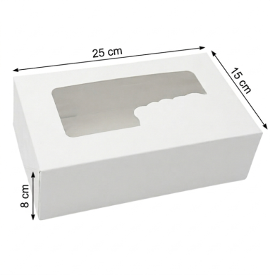 Pudło białe Hersta P692 25x15x8cm | Packing1
