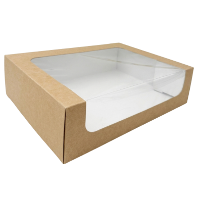 Pudło Hersta P4402 31x22x8cm brąz/białe | Packing1
