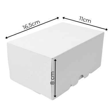 Pudło białe Hersta P1057 16,5cm | Packing1