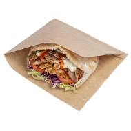 Torebka kebab HERSTA brąz 16/17cm 1000szt | Packing1