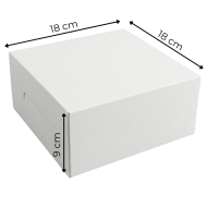 Pudełko białe Hersta P690 18x18x9cm | Packing1